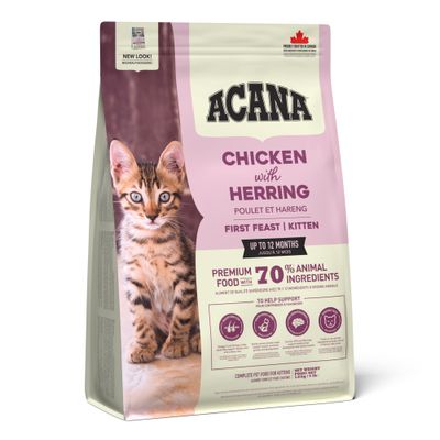 Acana Kitten z kurczakiem i śledziem -1,8 kg