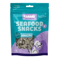 Braaaf Cubes with Salmon - dog snacks - 70g