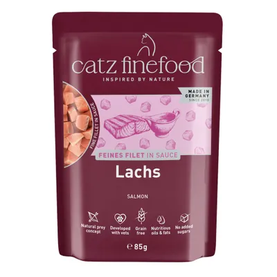 catz finefood Feines Filet, 16 x 85 g - Łosoś catz finefood Feines Filet, 16 x 85 g - Łosoś