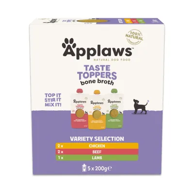 Applaws Taste Toppers Mixed Pack 5 x 200g - Mixed Pack (3 Varieties)