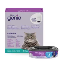 Litter Genie Katzenstreu Premium Sensitive - 11 kg + LitterLocker Nachfüllkassette