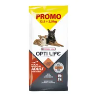 Opti Life Digestion Adult Medium & Maxi - 12,5 kg + 2,5 kg gratis!
