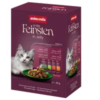 animonda Vom Feinsten Adult Raffinesse in Gelee 24 x 85 g - Mix Varietäten vom Land (4 Sorten gemischt)