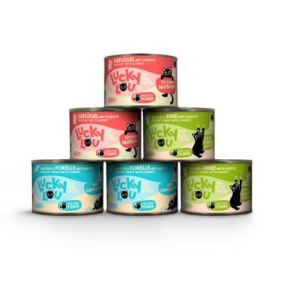 Lucky Lou Lifestage Kitten 6 x 200 g