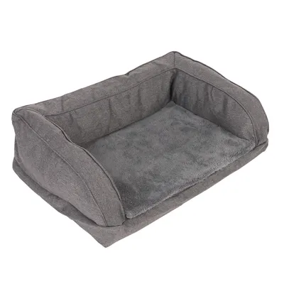 Orthopedische Hondenbank Grijs - Vervangende hoes XL: L 140 x B 80 x H 32 cm, Donkergrijs Orthopedische Hondenbank Grijs - Vervangende hoes XL: L 140 x B 80 x H 32 cm, Donkergrijs