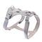Harnais TIAKI Néoprène, gris pour chien taille M : tour de poitrail 42 - 74 cm