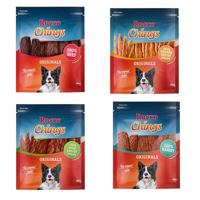 Rocco Chings Originals, 100% Chicken Breast Strips, 250g. The original taste! Jetzt testen!