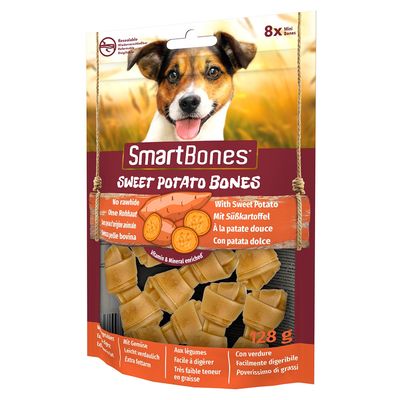 SmartBones Sød Kartoffel til små hunde 8 stk.