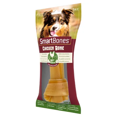 SmartBones лакомство-кокал с пиле, за големи кучета - 1 брой (109 г)