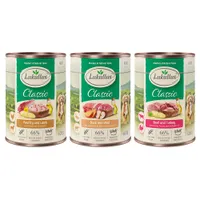 Lot Lukullus Classique 24 x 400 g - Lot mixte sans céréales 3 saveurs