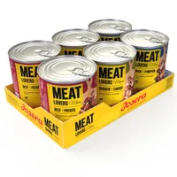 Josera Meatlovers Menu, 6 x 800 g - Pakiet mieszany (3 smaki)