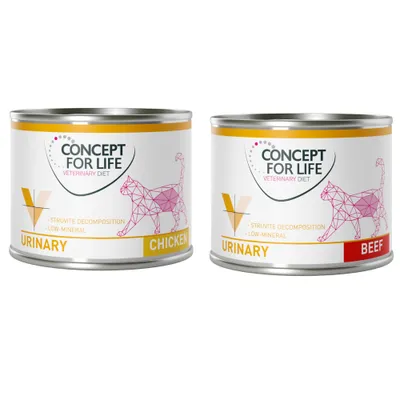 Concept for Life Veterinary Diet Urinary Huhn & Rind - 12 x 200 g Concept for Life Veterinary Diet Urinary Huhn & Rind - 12 x 200 g