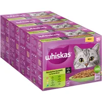 Megapack Whiskas Senior Pliculețe 48 x 85 g  - 7+ Selecție mixtă în sos 48 x 85 g