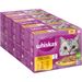 Whiskas Senior Maaltijdzakjes 48 x 85 g Kattenvoer 7+ Gevogelte-selectie in gelei