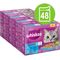 Whiskas Senior portionsposer 48 x 85 g Fjerkræudvalg i sauce