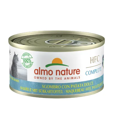 Sparpaket Almo Nature HFC Complete 12 x 70 g - Thunfisch mit Kürbis