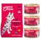 Lot mixte Edgard & Cooper Senior pour chat 2 kg de croquettes + 255 g de nourriture humide