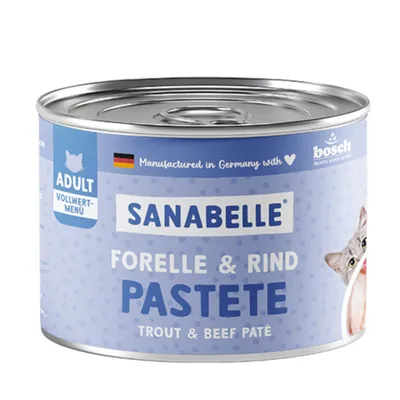 Sanabelle All Meat 6 x 195 g - Pisztráng & marha