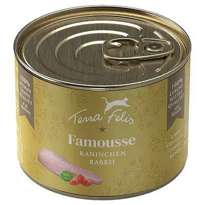 Terra Felis Famousse 24 x 200 g - Pack Ahorro - Pollo y pavo