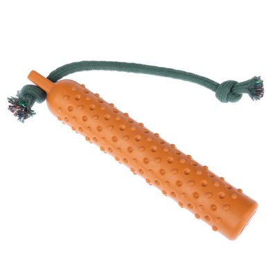 TIAKI Schwimmendes Apportierspielzeug mit Tau L 27,5 x Ø 4,5 cm