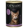Cat's Love 6 x 400 g Umido per gatto Pesce e Pollo