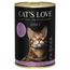 Cat's Love 6 x 400 g Umido per gatto Pesce e Pollo