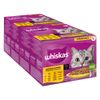 Pakiet Whiskas 1+ Adult, saszetki, 48 x 85 g Wybór dań drobiowych w sosie