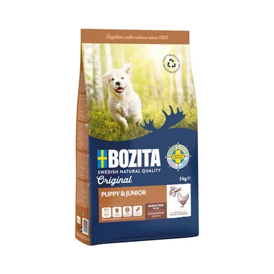 Bozita Original Puppy & Junior Pui - fără grâu - 3 kg