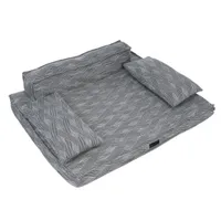 Modern Living Kingman hundsoffa - L 98 x B 80 x H 23 cm