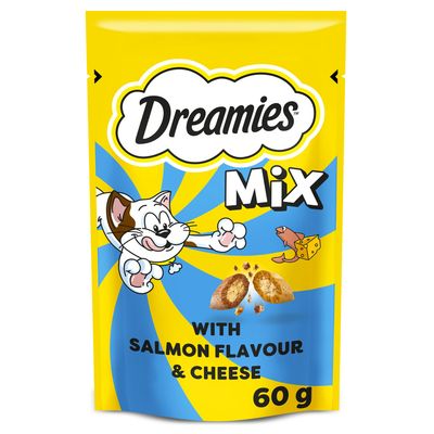 Dreamies Mix Cat Treats - Salmon & Cheese