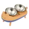 TIAKI Cova Feeding Station 2 x 350ml (diameter 15cm)