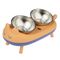 TIAKI Cova Feeding Station 2 x 350ml (diameter 15cm)