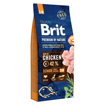 Brit Premium by Nature Senior S/M - 2 x 15 kg Brit Premium by Nature Senior S/M - 2 x 15 kg