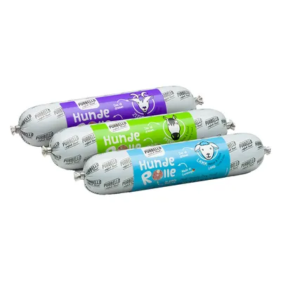 PURBELLO Salchicha para perros pack mixto I - 8 x 400 g PURBELLO Salchicha para perros pack mixto I - 8 x 400 g