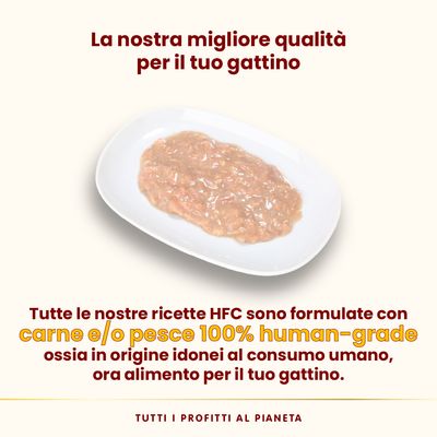 Almo Nature HFC Complete Kitten 6 x 70 g Alimento umido per gatto