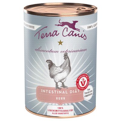 Terra Canis Alimentum Veterinarium Intestinal 6 x 400 g Kyckling