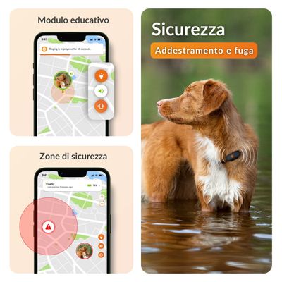 Localizzatore GPS per cani Weenect XS - senza collare