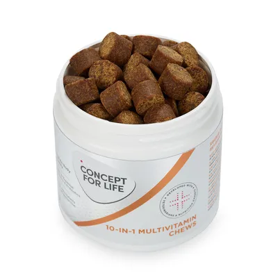 Concept for Life 10-in-1 Multivitamin Supplements Chews - 270 g