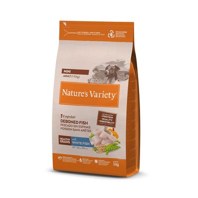 Nature's Variety Healthy Grains Mini Adult Pesce bianco