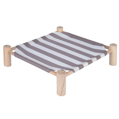 TIAKI Katzenbett Stripes L 50 x B 50 x H 13 cm