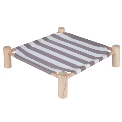 TIAKI kattenmand Stripes - L 50 x B 50 x H 13 cm TIAKI kattenmand Stripes - L 50 x B 50 x H 13 cm
