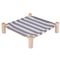 TIAKI Katzenbett Stripes L 50 x B 50 x H 13 cm
