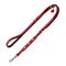 HUNTER Verstellbare Führleine Love, rot 200 cm lang, 18 mm breit