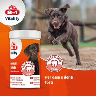 8in1 Vitality Compresse di Calcio  - 155 compresse