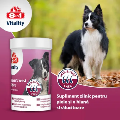 8in1 Vitality Drojdie de bere  - 2 x 260 tablete