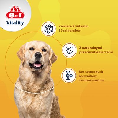 8in1 Vitality Multivitamin Tablets Adult