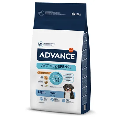 Multipack Risparmio! 2 x Advance Crocchette per cani - Maxi Light (2 x 12 kg)