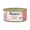 Applaws en caldo 12 x 70 g latas para gatos - Pack Ahorro Filete de atún y gambas