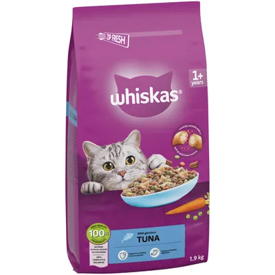 Whiskas 1+ Tuna - Economy Pack: 2 x 1.9kg Whiskas 1+ Tuna - Economy Pack: 2 x 1.9kg