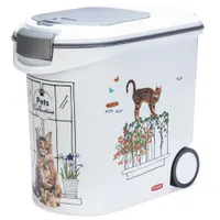  Curver Voerton Kat - Balkonmodel: tot 12 kg droogvoer (35 liter)